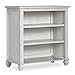 Evolur Madison Mini Hutch/Bookcase, Antique Grey Mist