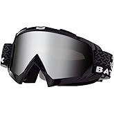 JJZS Ski Goggles Adult Men Women Youth Teens Anti-Fog UV Protection OTG Snowboard Goggle Glasses Clear Wide View