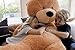 Giant Stuffed 78 inches (6.5 Feet) Teddy Bear by Mr. Bear Cares - Gift for a Loved One - Soft and Cuddly - Light Brown