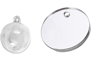 ZGLUZP Betta Training Mirror Fish for Tank Fish Antidepressant Work Out Special for Betta Fitness Mirror Betta Toys Mirror Aquarium Decor (4cm)