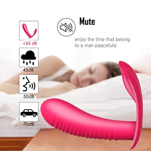 Heating Vibrating Wand Massager Wireless Mini Whisper Quiet, USB Rechaegeable 10 Vibration Personal Massager Deep Waterproof Body Massage for Bedroom, Patio, Garden, Gate, Yard or Party