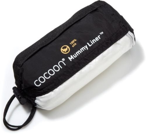Cocoon Silk MummyLiner (Natural, 95-Inch x 35/22-Inch)
