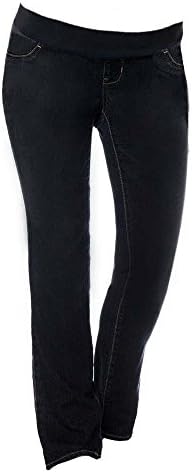 LizLang Maternity Low Rise Bootcut Jeans For Women Pregnancy Pants With Stretch Panel Cute &amp; Sexy