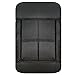 KHOMO GEAR Stadium Bleacher and Bench Seat Chair with Removable Pockets Padded Reclining Cushion and Armrest and Carry Straps - Black