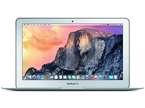 Apple MacBook Air A1465 11in Laptop,Intel i5,4GB RAM,128GB SSD,Mojave OS,(Cert Renewed)