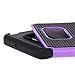 E LV Case for Galaxy S6 Edge + Plus (Shock Proof Defender) Slim Case Cover Full Protection from Drops and impacts for Samsung Galaxy S6 Edge Plus [Purple]