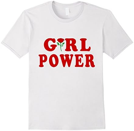 Men's GIRL POWER SHIRT Medium White