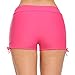 Avidlove Swim Shorts for Women Solid Boyleg Bikini Bottom Shorts Swimsuit with Adjustable Ties(XS-XL)