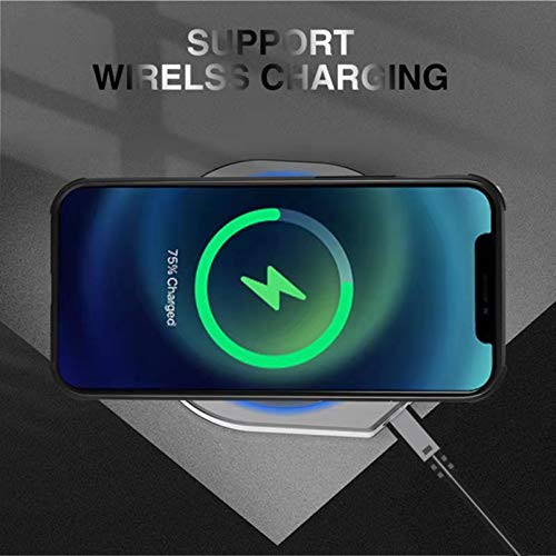 Clear Case Compatible with iPhone 12 Case, Designed for iPhone 12 Pro Case 6.1 Inch, Military Grade Clear Shockproof Drop Proof Phone Cover