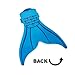 Tendol Mermaid Swimming Fin, with new strong adjustable strap. (Blue)