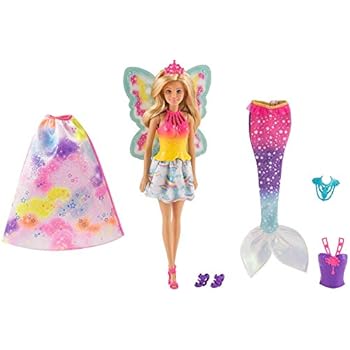 Barbie Dreamtopia Rainbow Cove Fairytale Dress Up Set, Blonde