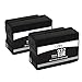 LxTek (2 Black) Remanufactured 932XL 932 XL Ink Cartridge Replacement for HP 932XL 932 XL Ink Cartridge High Yield Compatible with HP Officejet 6600 6700 7610 7612 6100 7110 7100 Printer