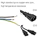 UPS Server Y Splitter C14 to 2 x C13 Power Extension Cable