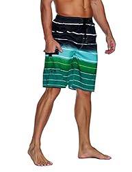 Nonwe Men's Beachwear Quick Dry Holiday Drawstring