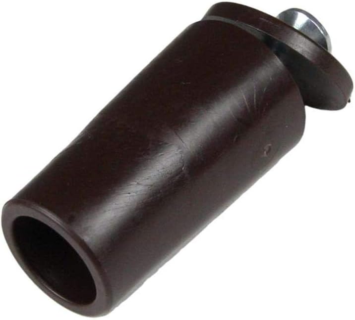Rolatec Roller Blind Stopper 40 mm Long in Brown Stops Pack of 10, Dark Grey