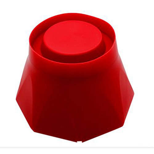 Fashionwu Microwave Popcorn Popper Silicone Microwave Popcorn Maker Popcorn Popper Popcorn Bowl Kitchen Baking Tools Red - Thumbnail 4
