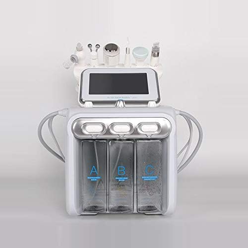 UANGELCARE 6 in 1 Professional Hydrogen Oxygen Water Dermabraison System Spa Oxygen Jet Facial Machine & Almighty Oxygen Jet Beauty Machine for Salon