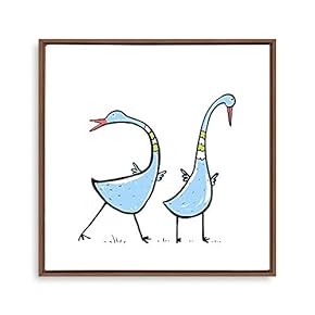 Framed Cartoon Pattern Home Artwork for Children