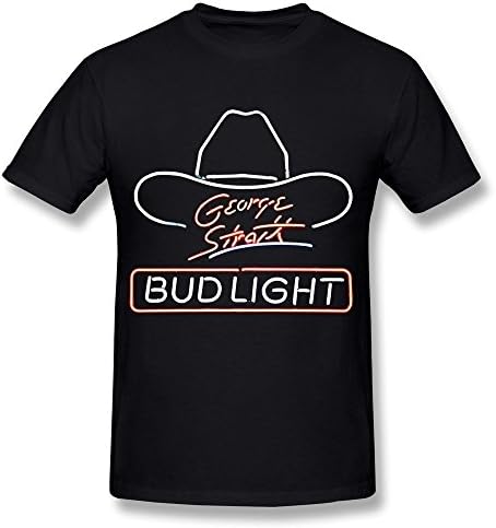 Losnger Men's George Strait Bud Light T Shirt S