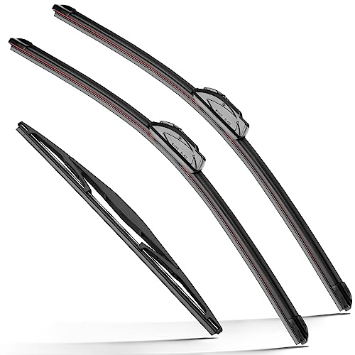 RAINTOK Windshield Wiper Blade Set Replacement for