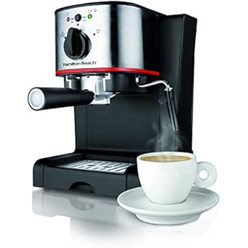 Hamilton Beach 40792 Espresso & Cappuccino Maker, Black