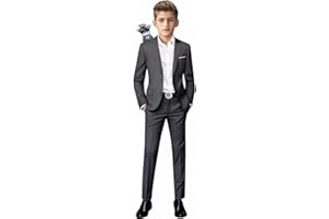 Black n Bianco Boys' First Class Slim Fit Suits Lightweight Style. Presented by Baby Muffin