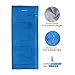 REDCAMP Kids Mummy Sleeping Bag for Camping Zipped Small, 30 Degree All Season Cold Weather Fit Boys, Girls & Teens Blue/Pink (Blue 2lbs)