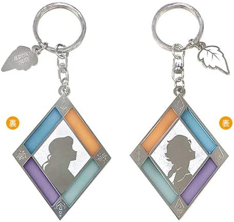 Amazon アナと雪の女王2 劇場限定 ステンドグラス風キーホルダー 公式グッズ アニメ 萌えグッズ 通販