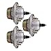 8TEN Mower Deck Spindle for John Deere X520 X500 X530 LT133 LT155 LT166 AM124498 AM131680 AM135349 AM144377 3 Pack