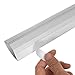 Electriduct Small Corner Duct Cable Raceway (1075 Series) - 5 Feet - White
