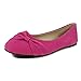 Carmine Toddler Little Girls Dress Ballet Bow Flat Shoes (size 11 -3)