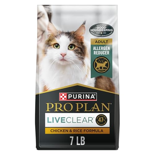 Purina Pro Plan Allergen Reducing, High Protein Cat Food, LIVECLEAR Chicken and…