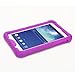 Galaxy Tab 3 Lite 7.0 / Galaxy Tab E Lite 7.0 Case - Poetic [Corner/Bumper Protection][Sound-Amplification] Silicone Case for Samsung Galaxy Tab 3 Lite 7.0 (2014)/ Galaxy Tab E Lite 7.0 (2016) Purple
