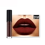 Hunputa Fashion Waterproof Matte Liquid Lipstick Long Lasting Lip Gloss Lipstick (N)
