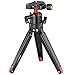 SmallRig Tabletop Tripod, Mini Desktop Travel Tripod Aluminum Alloy with 360 Degree Ball Head and Quick Release Plate Lightweight and Portable for Compact Cameras DSLRs, Phone, Gopro（Black）- BUT2287