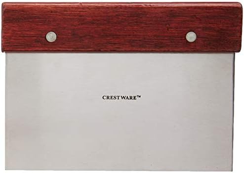 Crestware 6-Inch by 3-Inch Dough Scraper