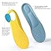 Shoes Inserts Memory Foam Insoles Shock Absorption Pain Relief Plantar Fasciitis Arch Supports Breathable PU Sports Feet Insoles for Men Women and Kids,1 Pairthumb 1
