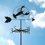ANCNA-U Ocean Sea Life Metal wind vane,Marine