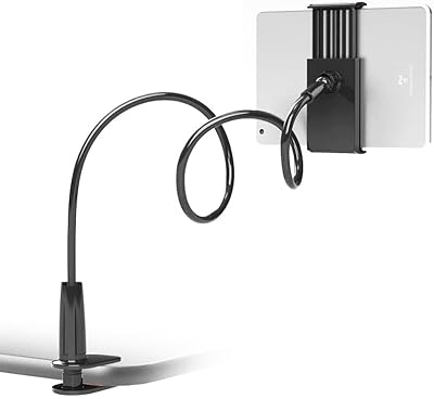 VENQI Gooseneck Tablet Holder 31.5in Flexible Mount for iPad/Tablet 4.7-10.1