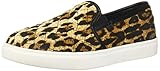 Steve Madden Girls' JECNTRCQ Sneaker, Leopard, 1 M