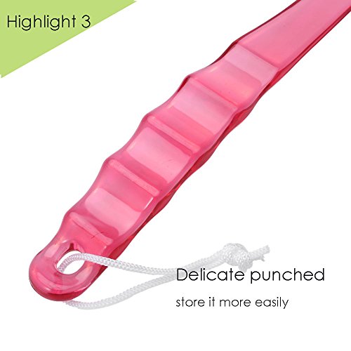 YingYing Bath and Clean Bath Brush Scrub Skin Massage Health Care Shower Reach Feet Rubbing Brush Exfoliation Brushes Body