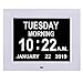 TMC [Newest Version Digital Day Calendar Clock -Extra Large Date Day Time of Week Clock with 12 Alarm Options for Seniors, Elderly, Dementia, Alzheimer (8-inch)
