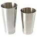 Barfly M37009 Shaker Cocktail Tin Set, (18 oz And 28 oz), Stainless Steel primary