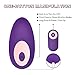 Wearable Vibrator with Wireless Remote Control for Clitoris Stimulation, Adorime Strong Vibration Portable G-Spot Stimulating Vagina Massager with Waterproof & Soft Silicone, Adult Toys for Couple Fun