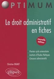 Le  droit administratif en fiches