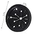 Xgood 4 Packs Garbage Disposal Splash Guard Sink Black Rubber Stopper Baffle Disposal Replacement Waste Food Disposal Drain Stopper