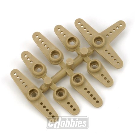 Du-Bro 857 Standard Airtronics Super Strength Servo Arm (8-Pack)