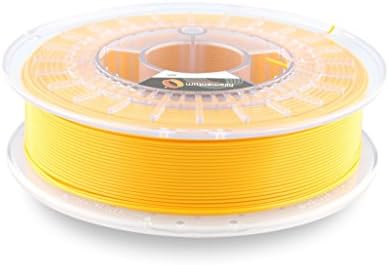 Fillamentum ABS Extrafill Signal Yellow 1.75mm 3D Printer Filament 0.75kg Spool (1.65 lbs), Diameter tolerance +/- 0.05mm