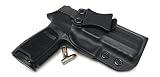 Concealment Express IWB KYDEX Holster: fits Sig Sauer P320 Compact - Custom Fit - US Made - Inside Waistband Concealed Carry - Adj. Cant/Retention (BLK