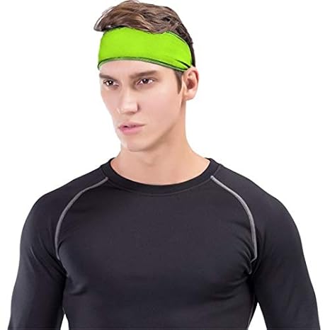 Solid Color Sports Yoga Headband Sweatband Head Hair Head Band